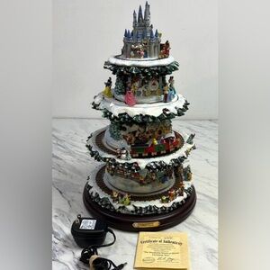 COPY - Disney 2008 Hawthorne Village The Wonderful World of Disney Christmas Tr…